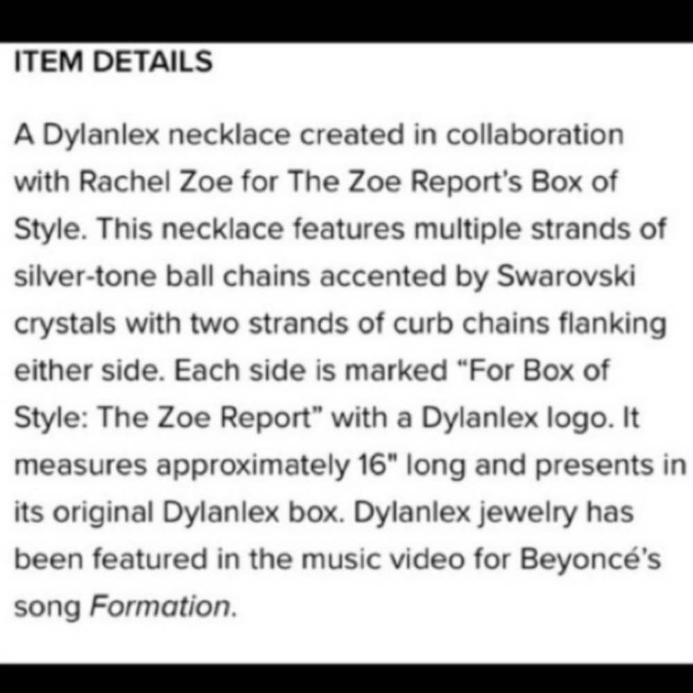 Dylandex necklace with swarovski crystals - Picture 8 of 8